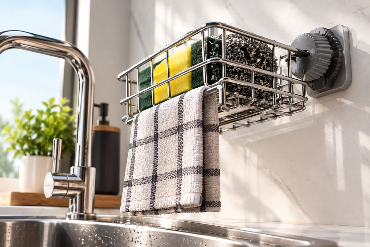Stainless Sponge holder-Faucet Rack